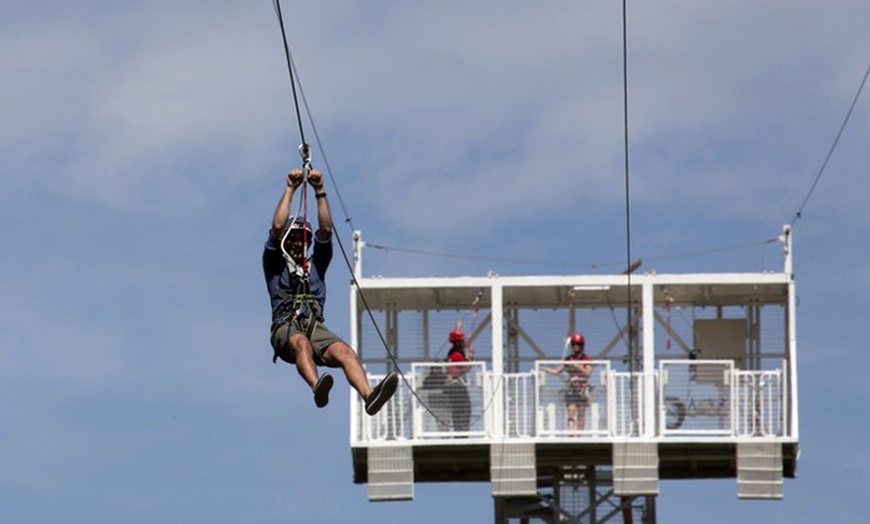 Image 4: Zip Wire Experience for Three 