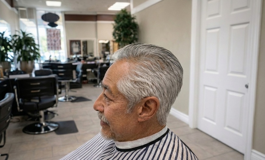 Image 3: Men’s Haircut & Style or Haircut with Color Upgrade
