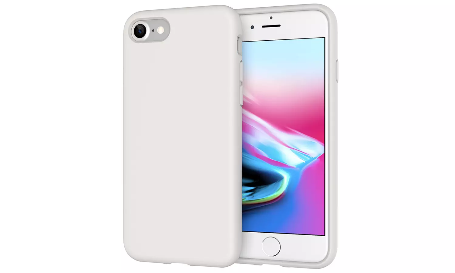 Silicone Case for iPhone 7/8, iPhone SE 3/2, Silky-Soft Touch Shockproof Case