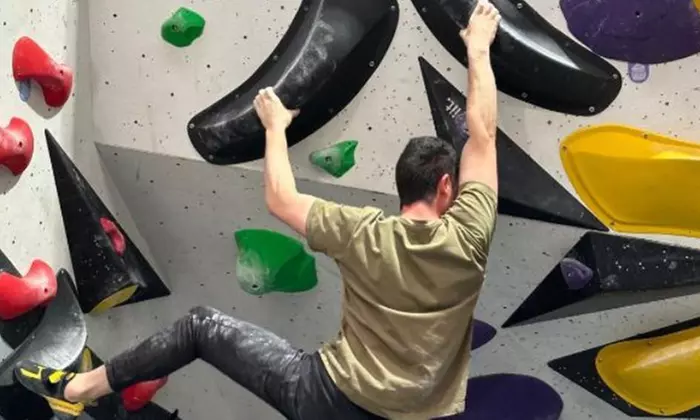 Enjoy a Full Day of Indoor Rock Climbing at The Crux Bouldering Gym