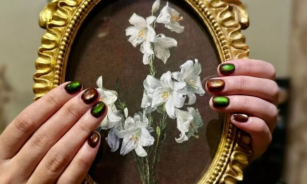 Russian Manicure or Extension & BIAB with Color Gel or Cat-Eye Design