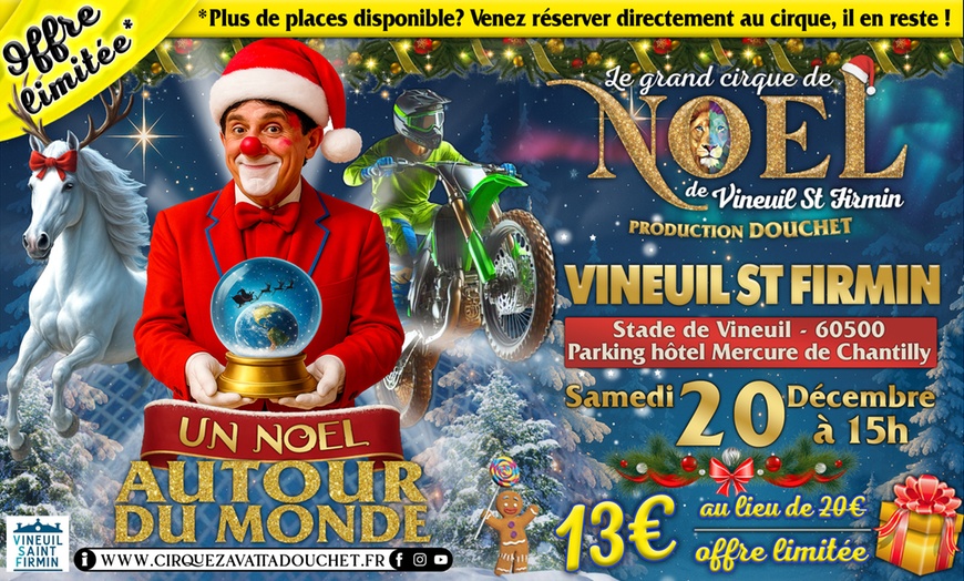Image 1: Embarquez pour un Noël autour du monde avec le Cirque Zavatta Douchet