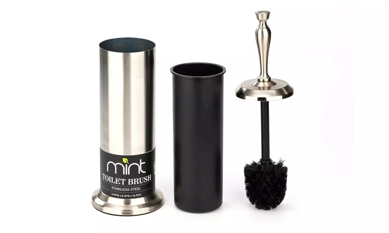 Toilet Bowl Brush with Extra Long Handle and Durable Bristles