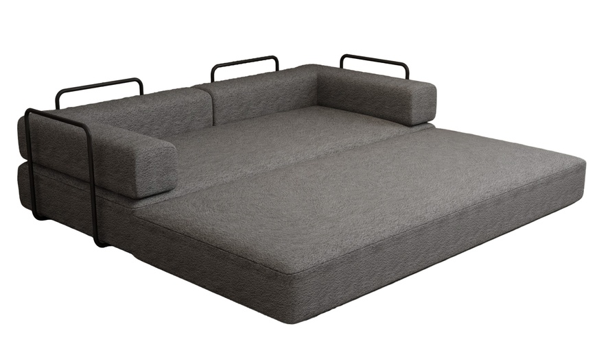 Image 21: Sliding Wardrobes 4 U Three-Seater Smart Convertible Sofabed