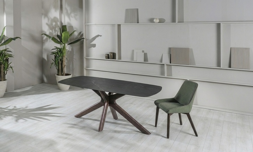 Image 11: Tavolo fisso Thiago con top in ceramica