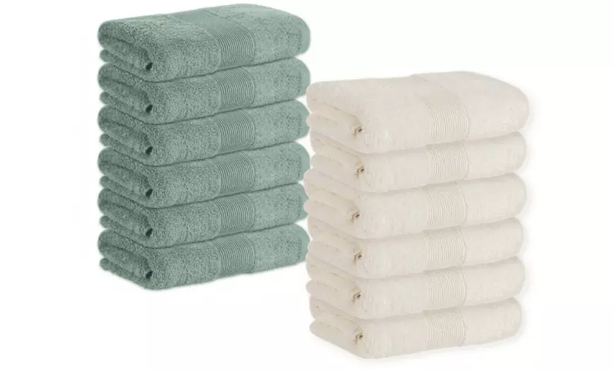 Image 22: Juego de toallas de baño 100 % algodón y gramaje de 540 g/m²