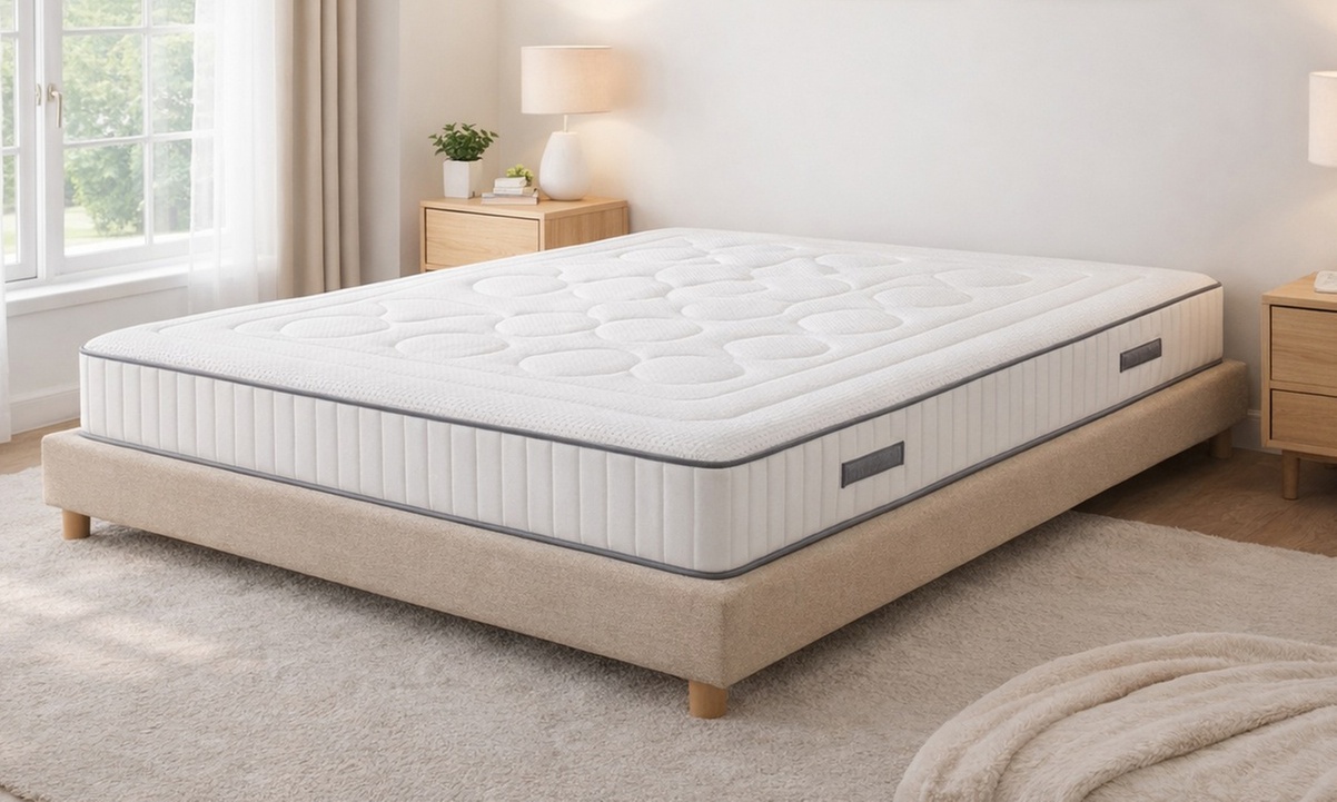 Matelas Cristal à mémoire de forme, soutien optimisé