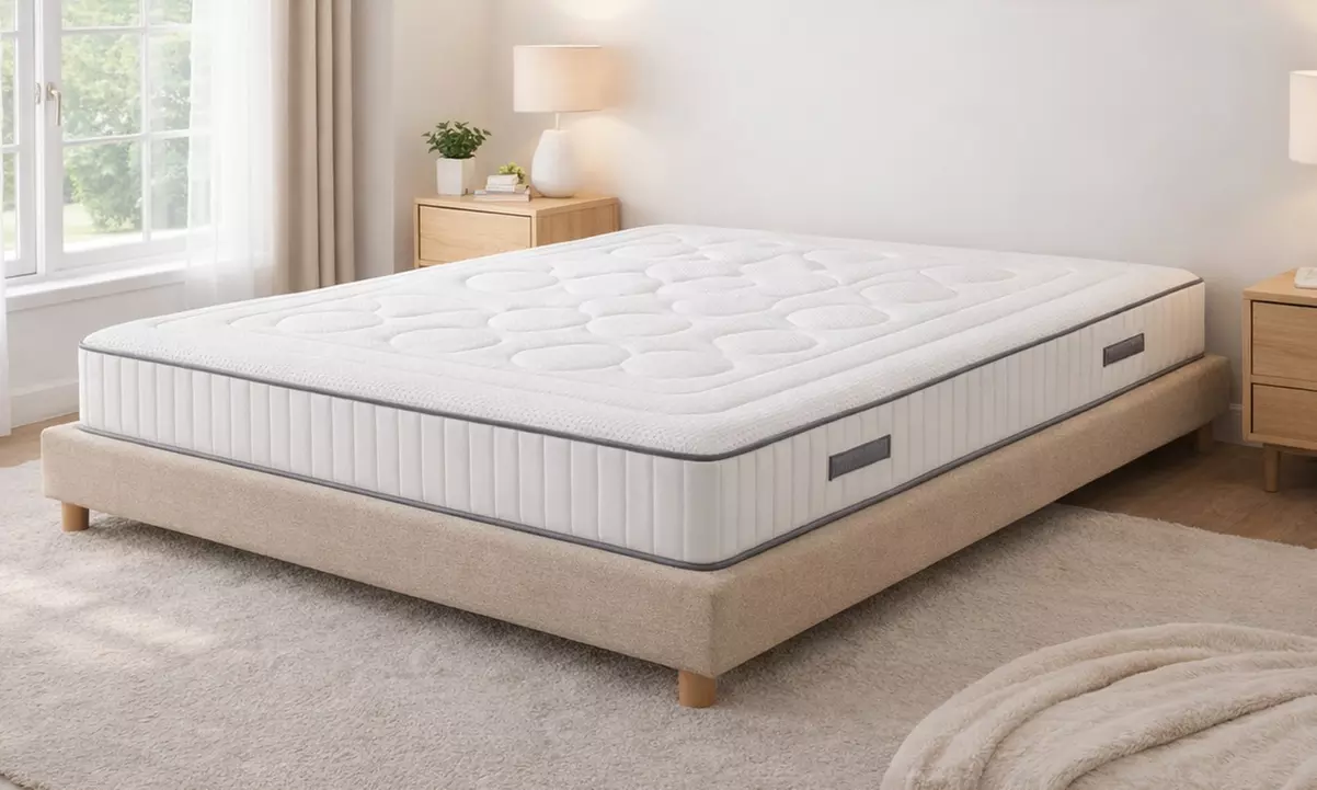 Matelas Cristal à mémoire de forme, soutien optimisé