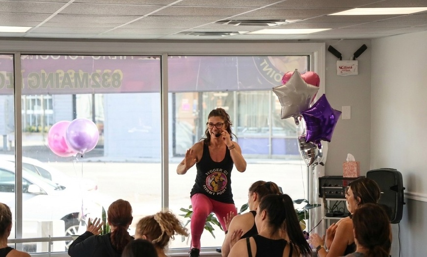 Image 2: Four fitness classes: dance, barre, yoga or strength