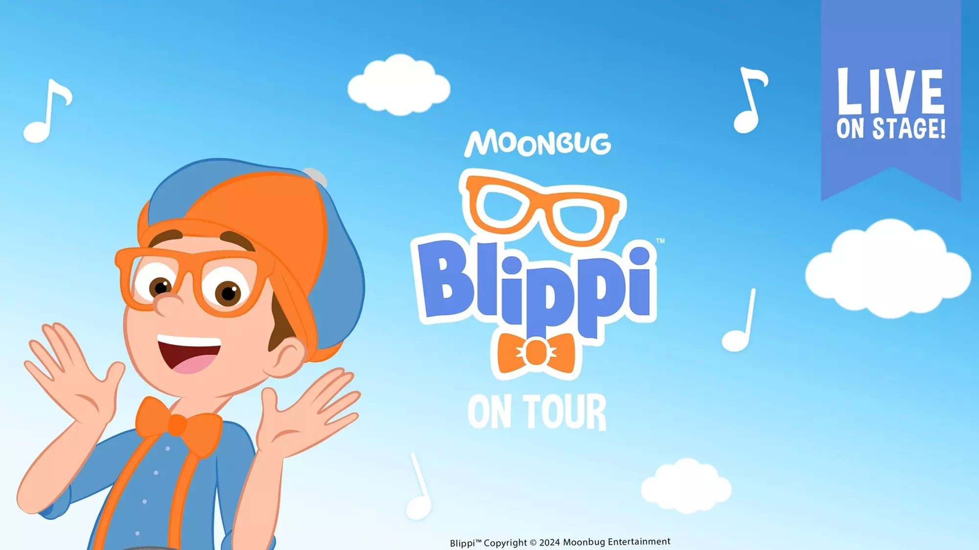 Blippi: Join The Band on October 24 at 5 p.m. - Primary Image