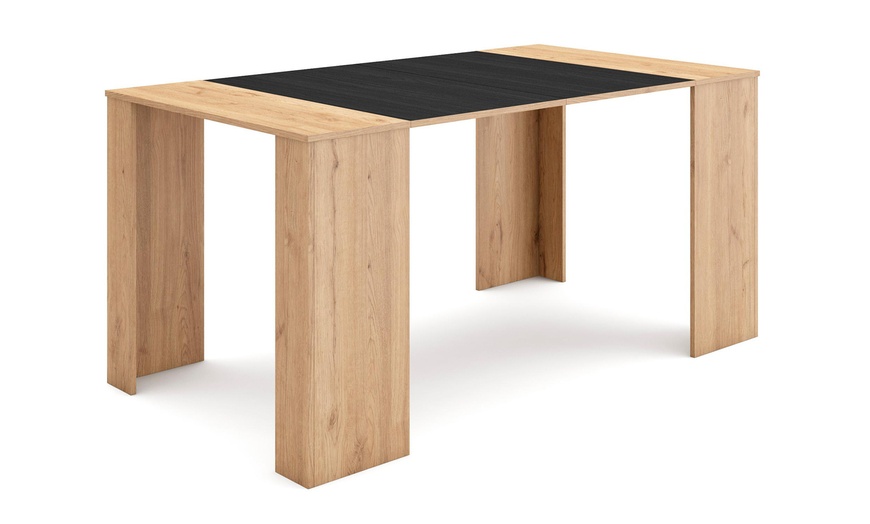 Image 20: Extendable Console Table for 8 Diners