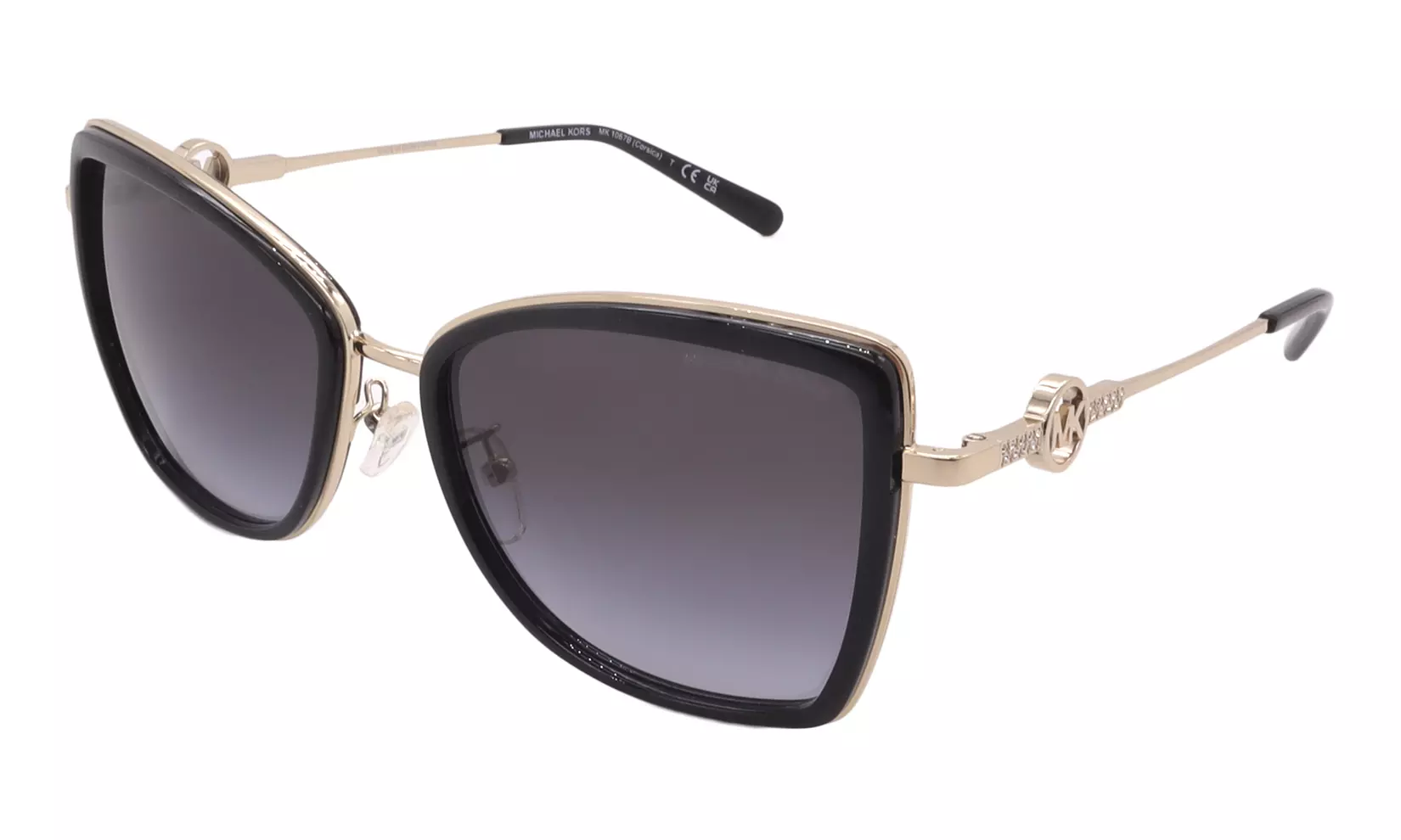 Michael Kors MK1067B 10148G Gold Black Sunglasses