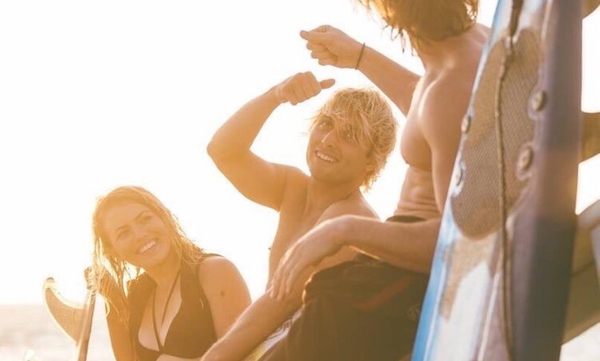 Image 2: Beginner Surfing Class for 1 or 2 – Ride the Waves Together 