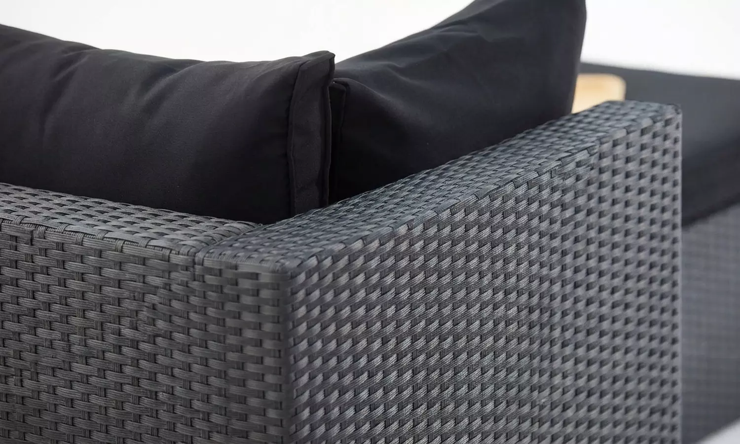 Salon de jardin modulable Kocoon 5 places en résine tressée