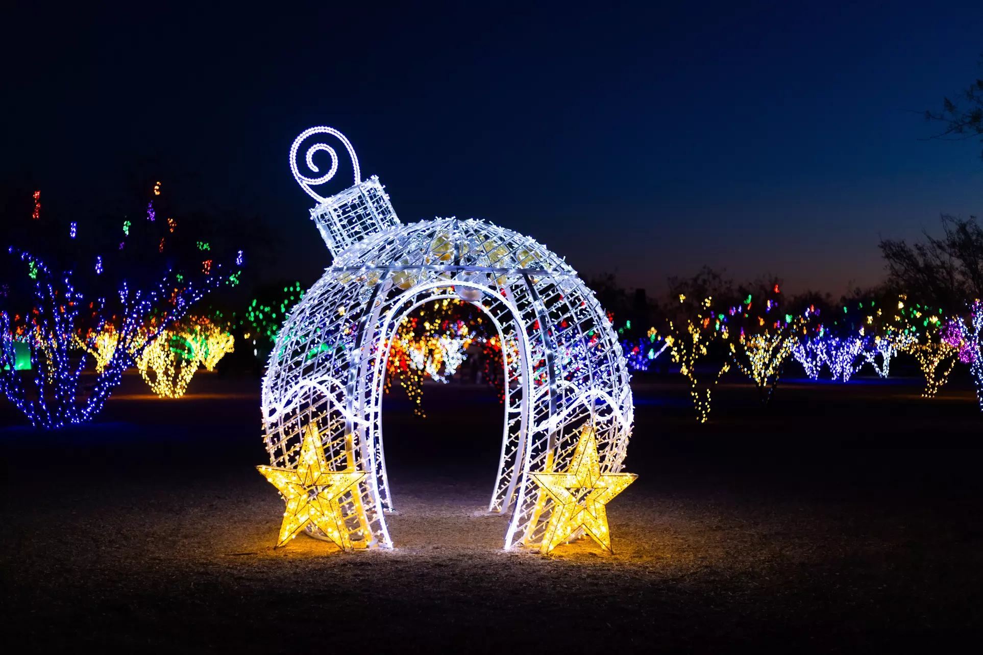 Desert Farm Lights - Holiday Festival Admission for Two