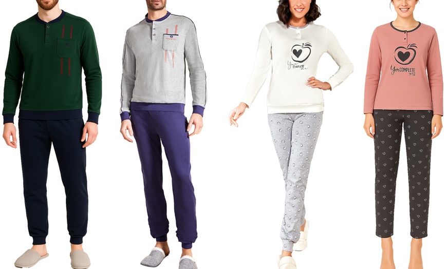 Image 1: Nottingham Winterpyjama für Damen und Herren