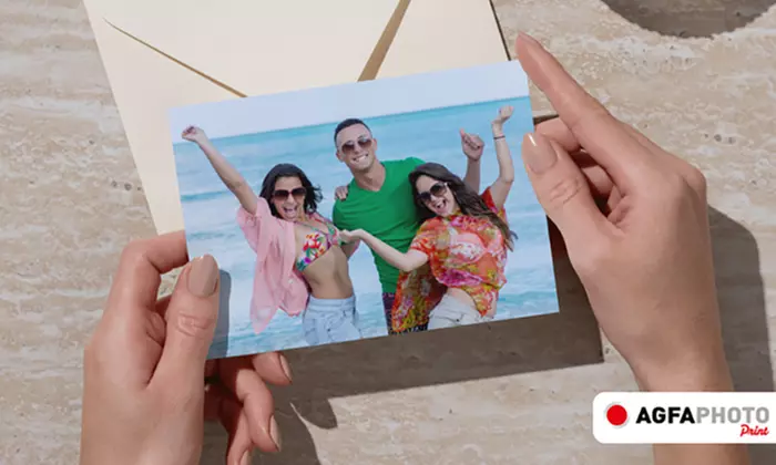 De 100 à 400 tirages photo format 10 x 15 cm avec AgfaPhoto Print