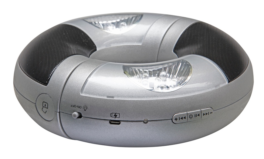 Image 4: Doppler LED parasolverlichting met bluetooth speaker