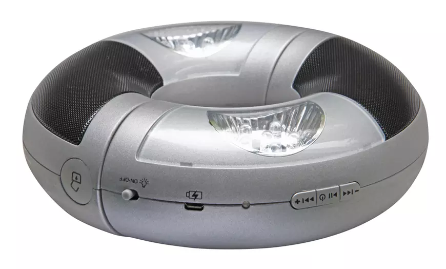 Image 4: Doppler LED parasolverlichting met bluetooth speaker