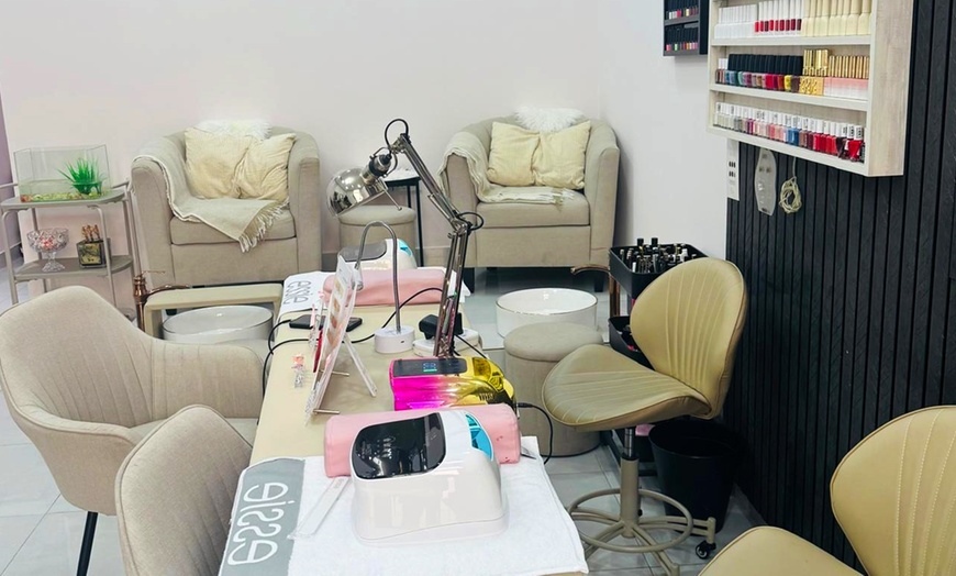 Image 2: Hair Wash & Blow-dry with Optional Haircut, Root Touchup, or Hot Oil