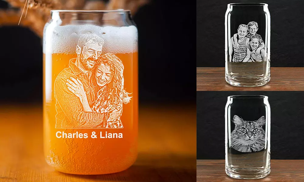 Custom Laser Glass Cup