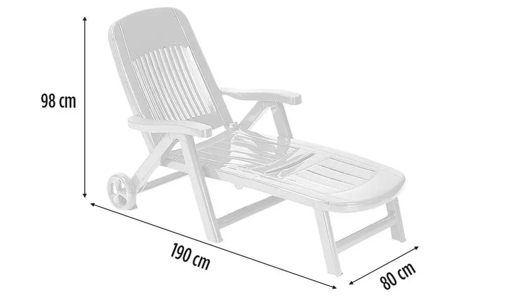 Lettino prendisole California