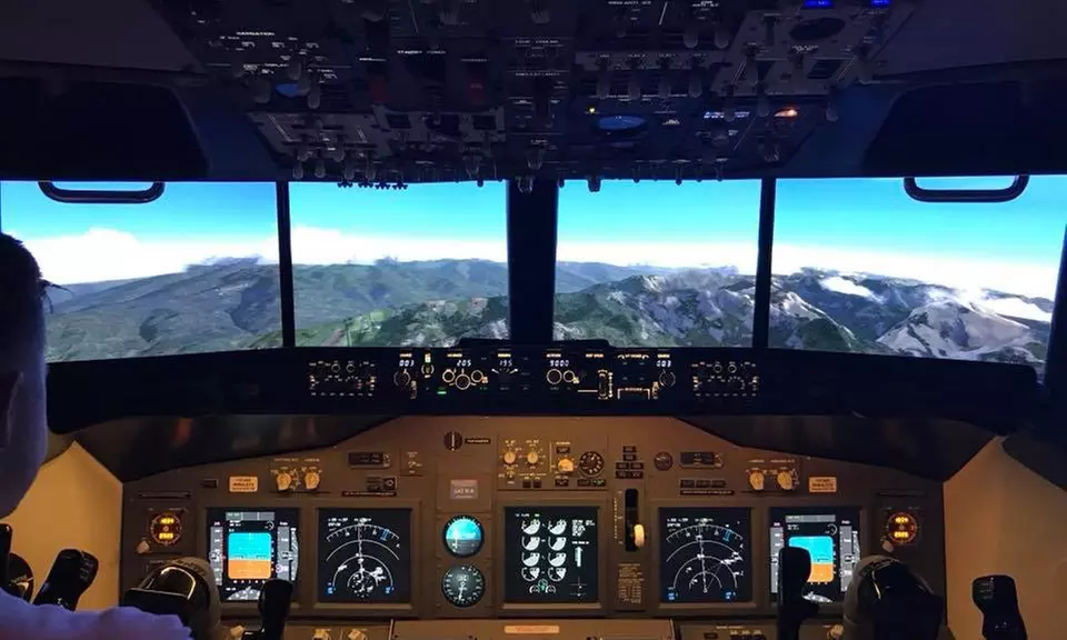 Fly a Boeing 737 (1 Person) or WWII Fighter Battle (2 People) – 30/60 Minute Sim Experience (Up to 22% Off) - Primary Image
