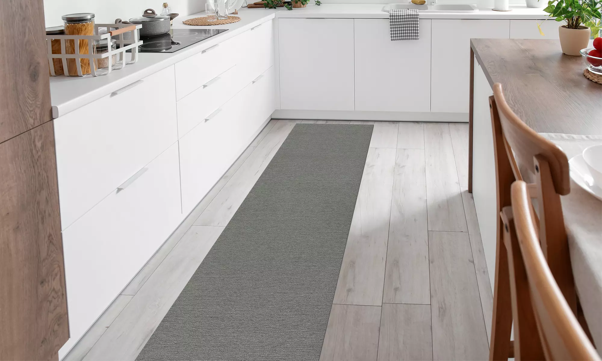 Passatoia da cucina in morbida ciniglia