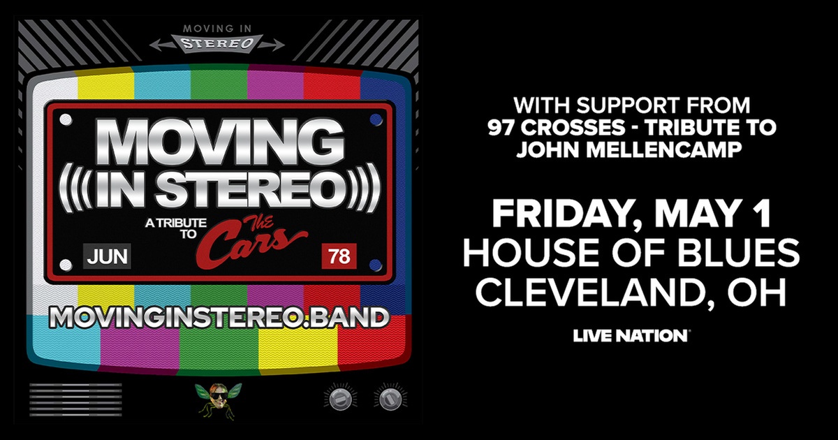 Moving In Stereo - A Tribute to The Cars - Up to 46% Off