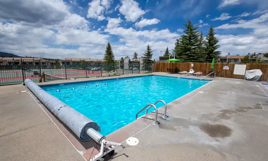 Outdoor heated pool