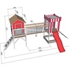 Image 12: Home Deluxe Spielpark „Wunderland“ optional mit Schaukel