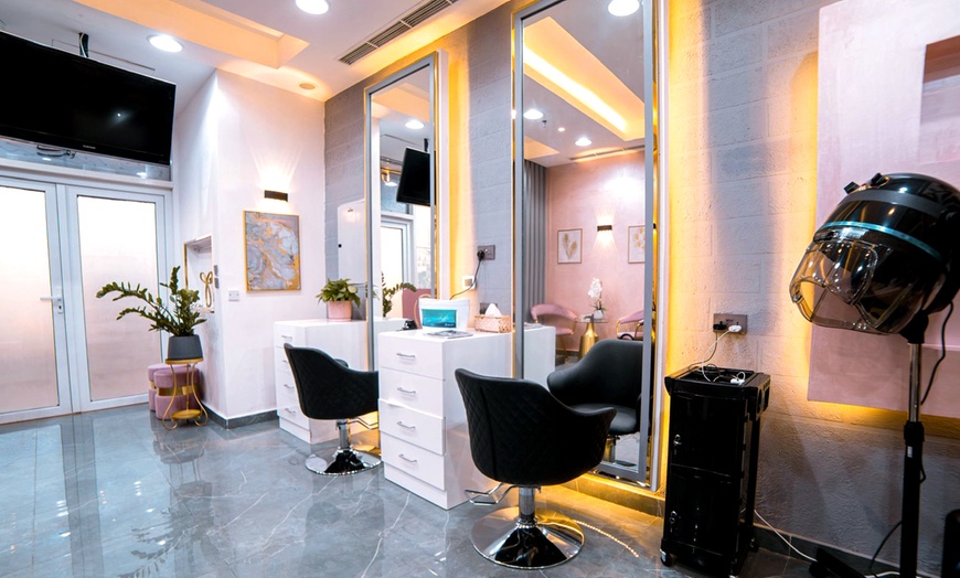 Image 3: Elevate w/ Haircut Plus Wash, Blow Dry, Roots Color or Full Hair Color