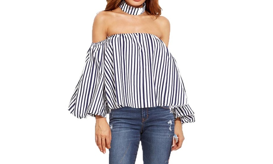 Image 2: Off-Shoulder Blouse