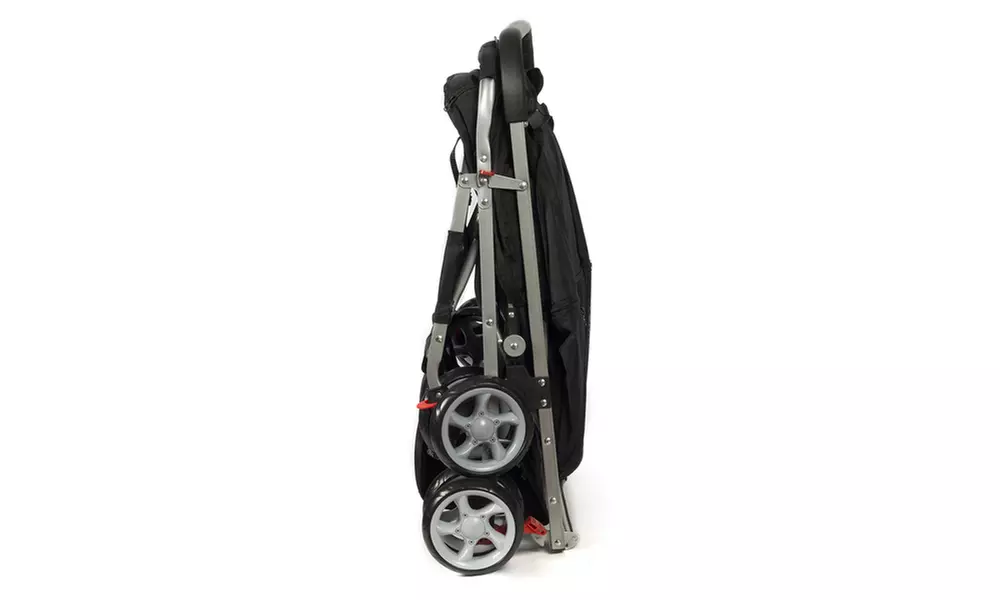 4-Wheel Twin Double Pet Stroller for Dogs and Cats - Second Medium