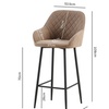 Image 8: Set of Two DS Living Florence Bar Stools