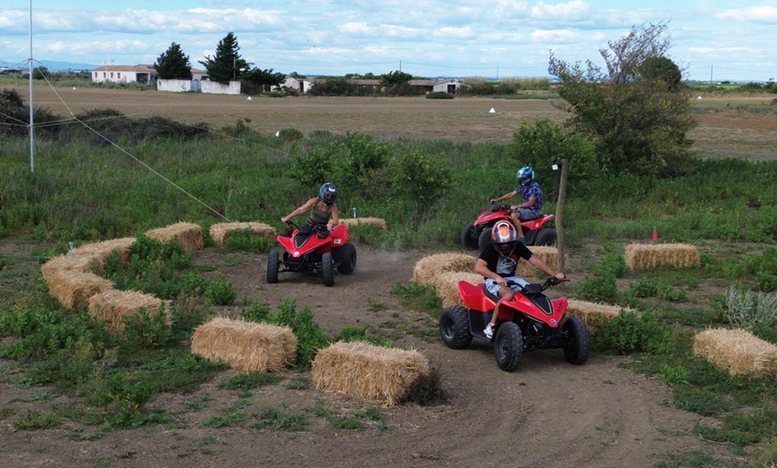 Image 4: Session(s) de pilotage en quad de 8 min sur circuit fermé