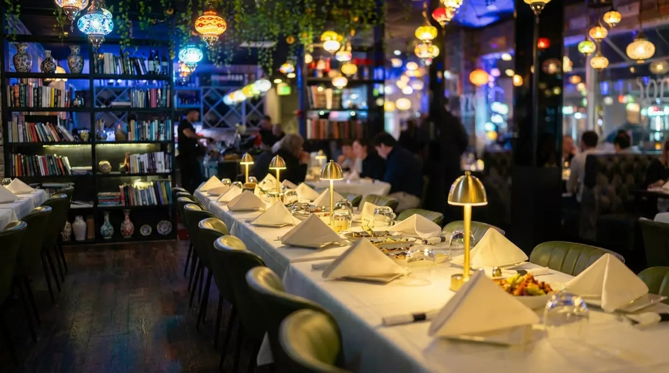 Savor  Mediterranean Flavors: $20or $40 Worth of Food and Drink or One Appetizer with Cocktail ( Up to 45% Off )