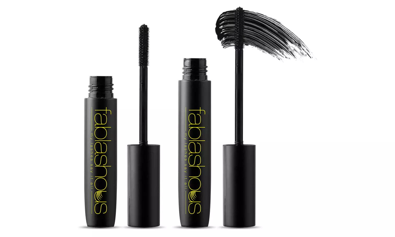 1 ou 2 packs de 2 mascaras Fablashous 3D Fiber Lash, noir - Primary Image