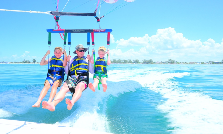 Image 5: Enjoy a 10-12-Min Parasailing Experience with Sea Rocket Adventures!