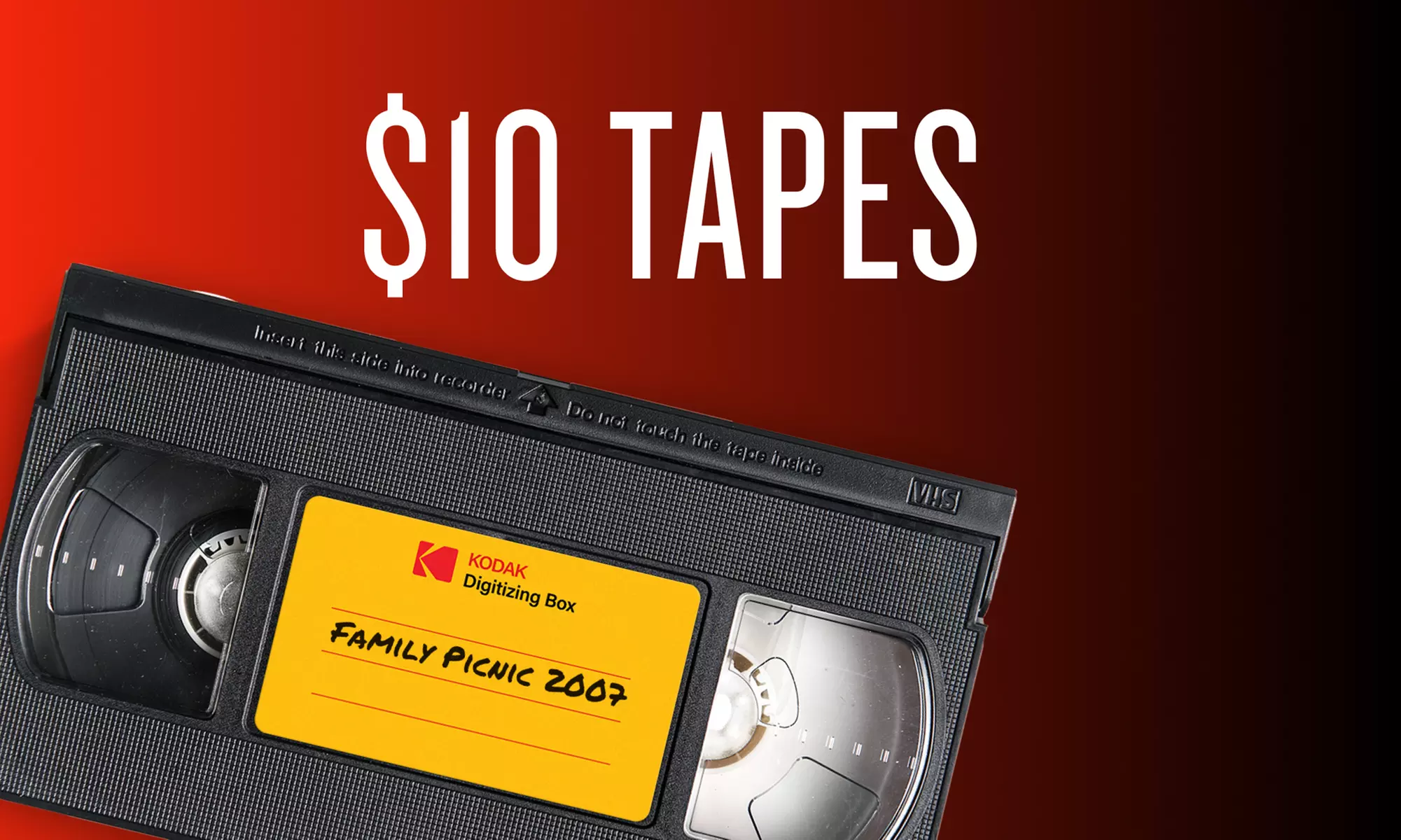 Kodak Digitizing - Transfer your Tapes into Digital Memories