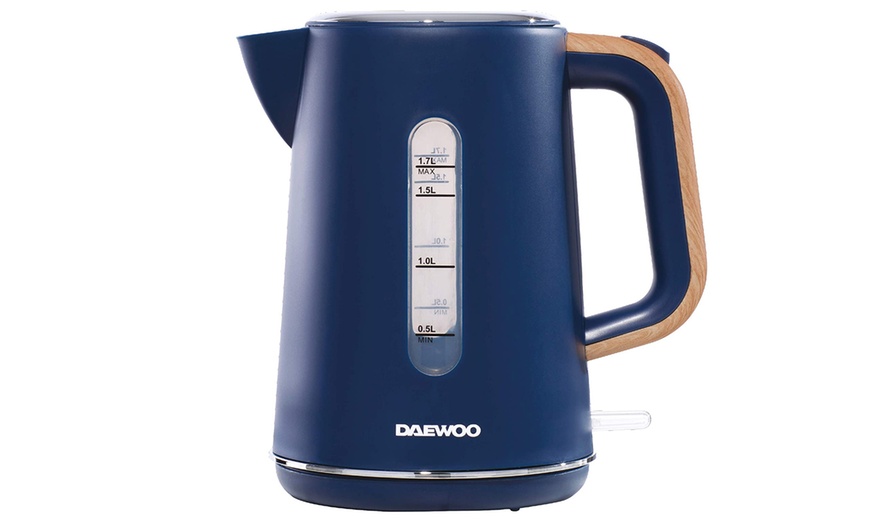 Daewoo Stockholm Wood-Effect Kettle, Toaster or a Set of Both | Groupon