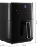 Image 9: 4.7, 5 or 6L Air Fryer with Smart Touch Display and 60 Minute Timer