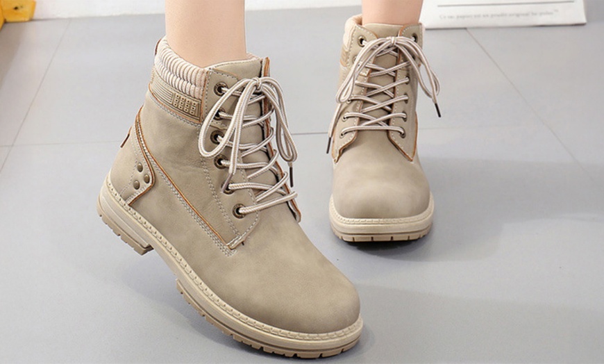 Image 16: Women's Winter Warm Ankle Snow Boots