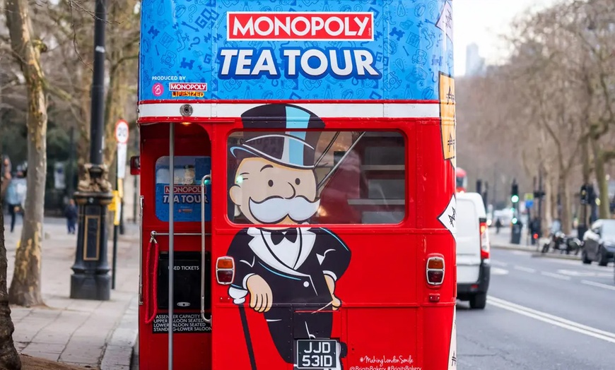 Image 10: Explore London with a MONOPOLY Afternoon Tea Bus Tour