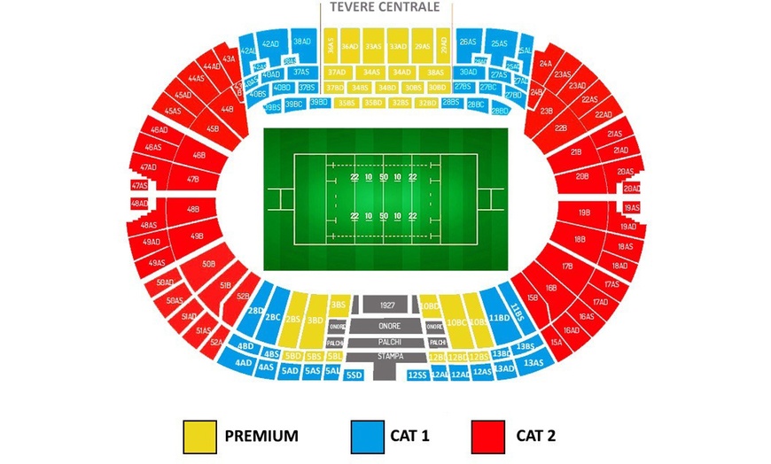 Image 6: Ticket für 6 Nation Rugby: Italien - Schottland oder Italien - England