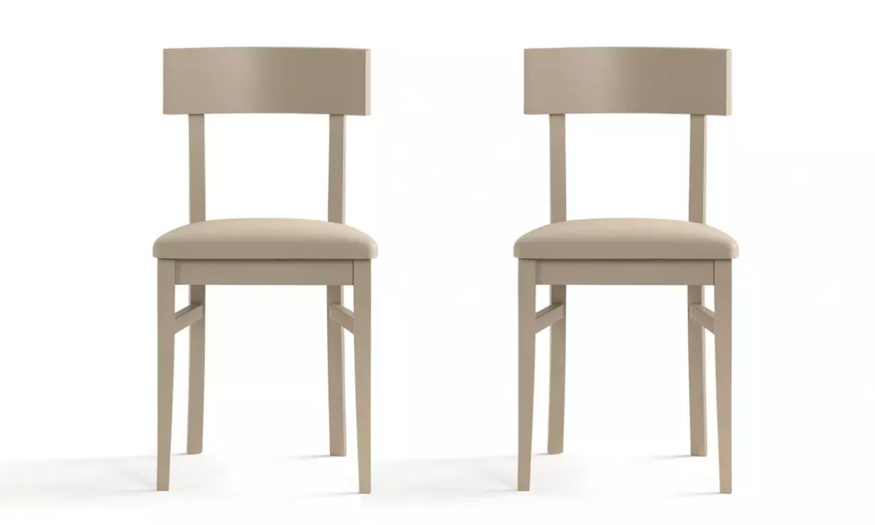 Set di 2 sedie Zaira Made in Italy