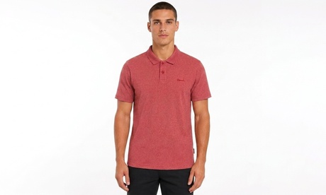 Bench Bench Marnock Men s Polo Shirt in Red Marl ,XXL