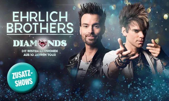 Ehrlich Brothers: Ticket vom 07.01. - 22.05.2026