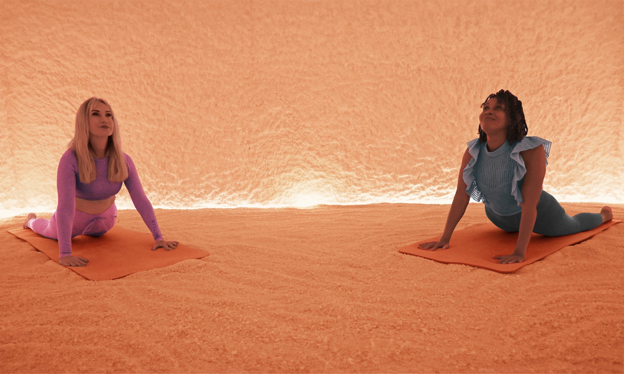 Relax w/ Salt Cave Yoga Session for One, Two, Four, or upto Ten People