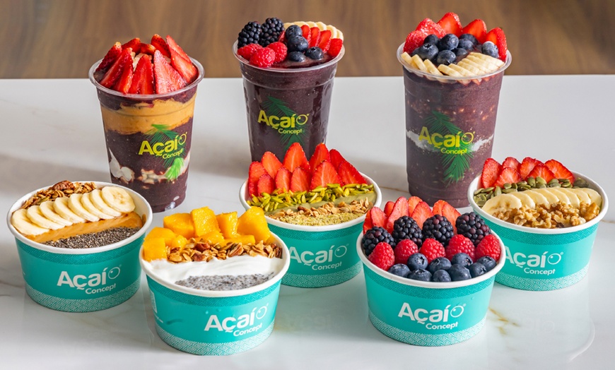 Image 1: Choose One, Two or Five Delicious Acai Bowls for a Refreshing Treat